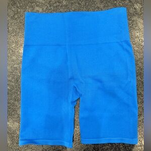 New Balance Vibrant Blue Women's Bike Shorts - Medium